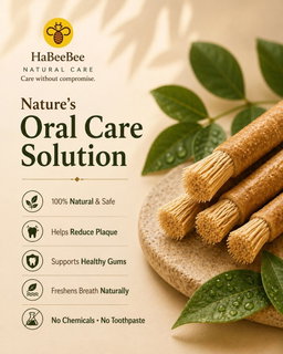 HaBeeBee Miswak – Nature’s Toothbrush