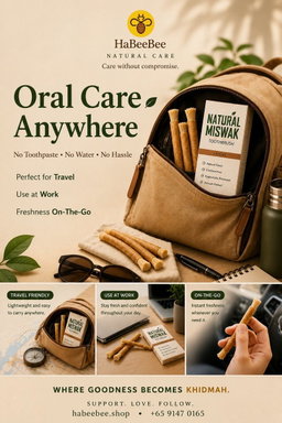 HaBeeBee Miswak – Nature’s Toothbrush