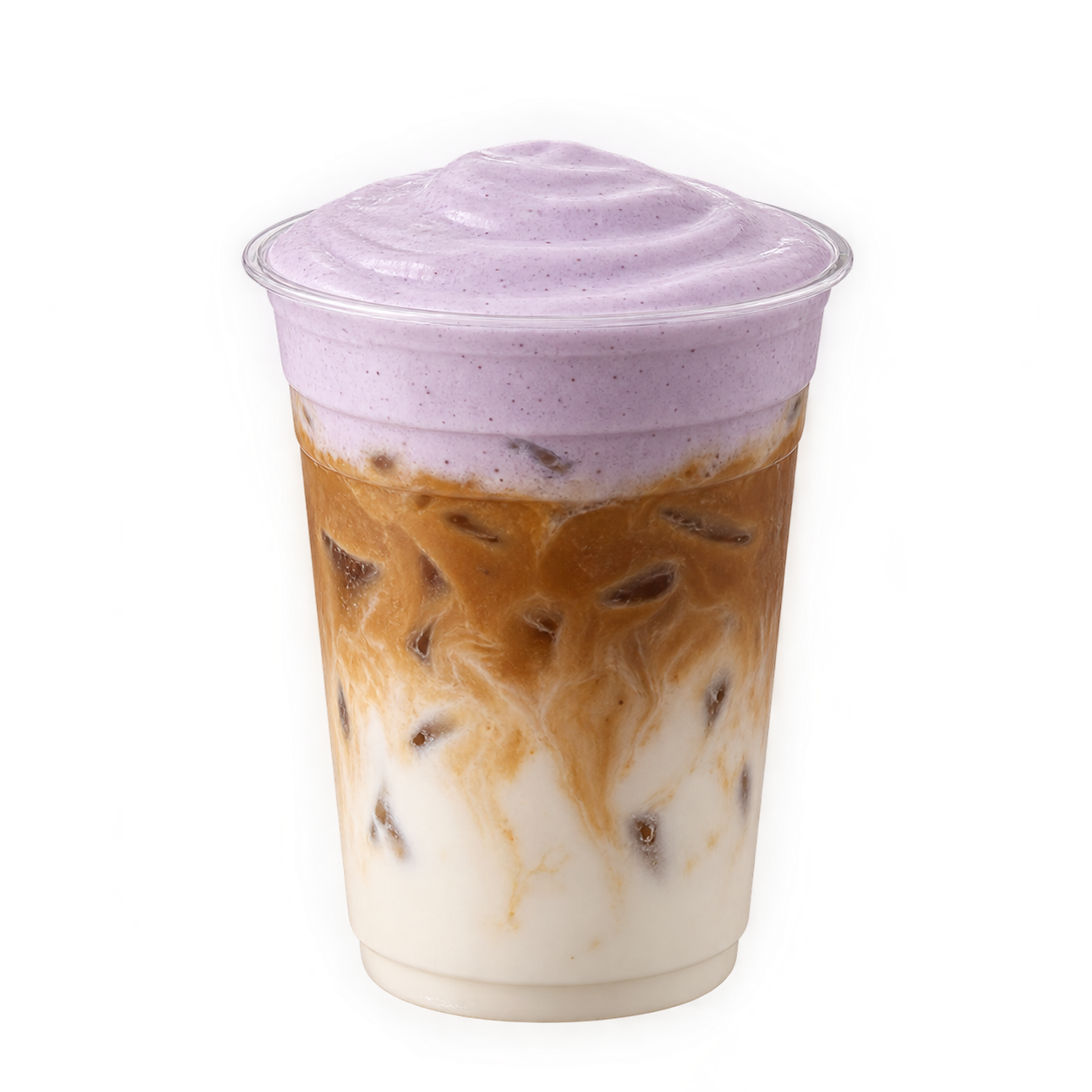 Houjicha Taro Cloud (Iced)_0