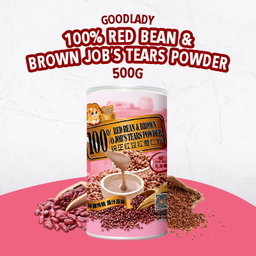 Good Lady 100% Red Bean & Brown Job's Tears Powder - 500g