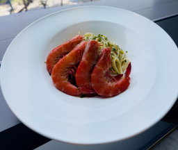 Aglio Olio Pasta with Prawn (V Option)