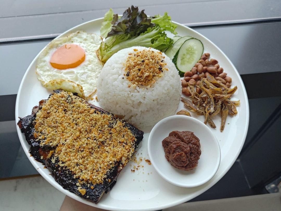 Grilled Unagi Katsu Nasi Lemak