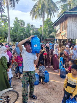 Monthly Fresh Water - Every drop reaches a family.