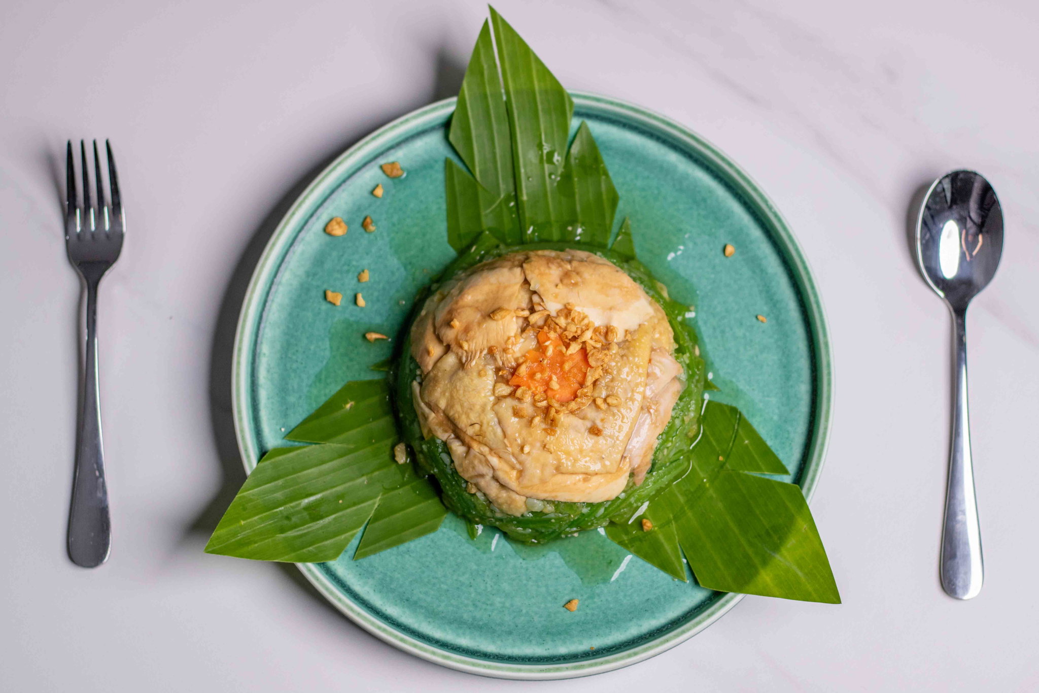មាន់​ស្ពៃ​ខៀវ​ (បែបចិន)_3