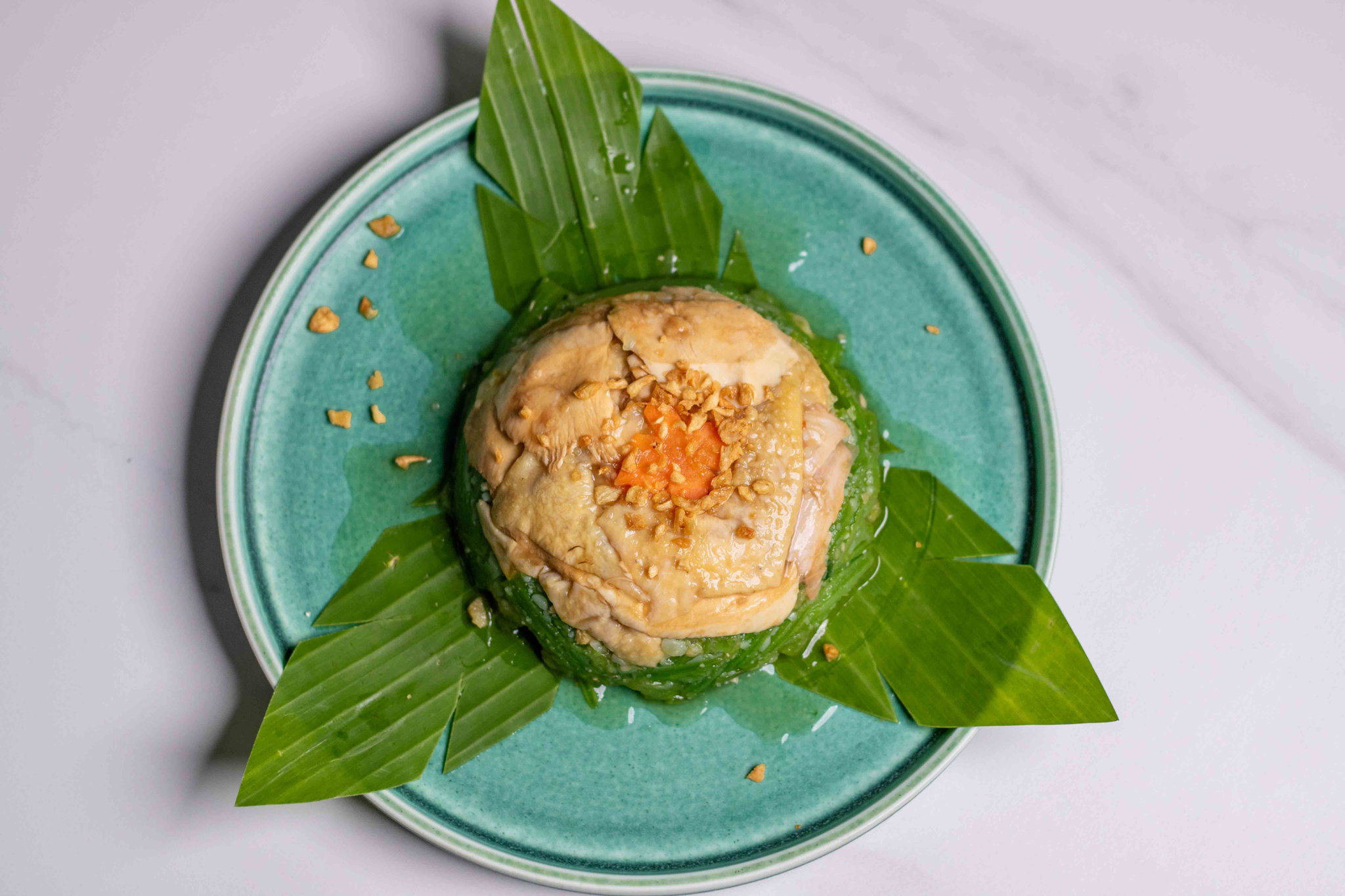 មាន់​ស្ពៃ​ខៀវ​ (បែបចិន)_1