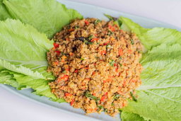 កង្កែប​​ចិញ្ច្រាំ​​ឆា​​ក្ដៅ​​ពិ​​សេស