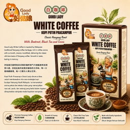 Nanyang Coffee Series (Traditional/Modern Fusion/Panax Ginseng) - 40g x 10's