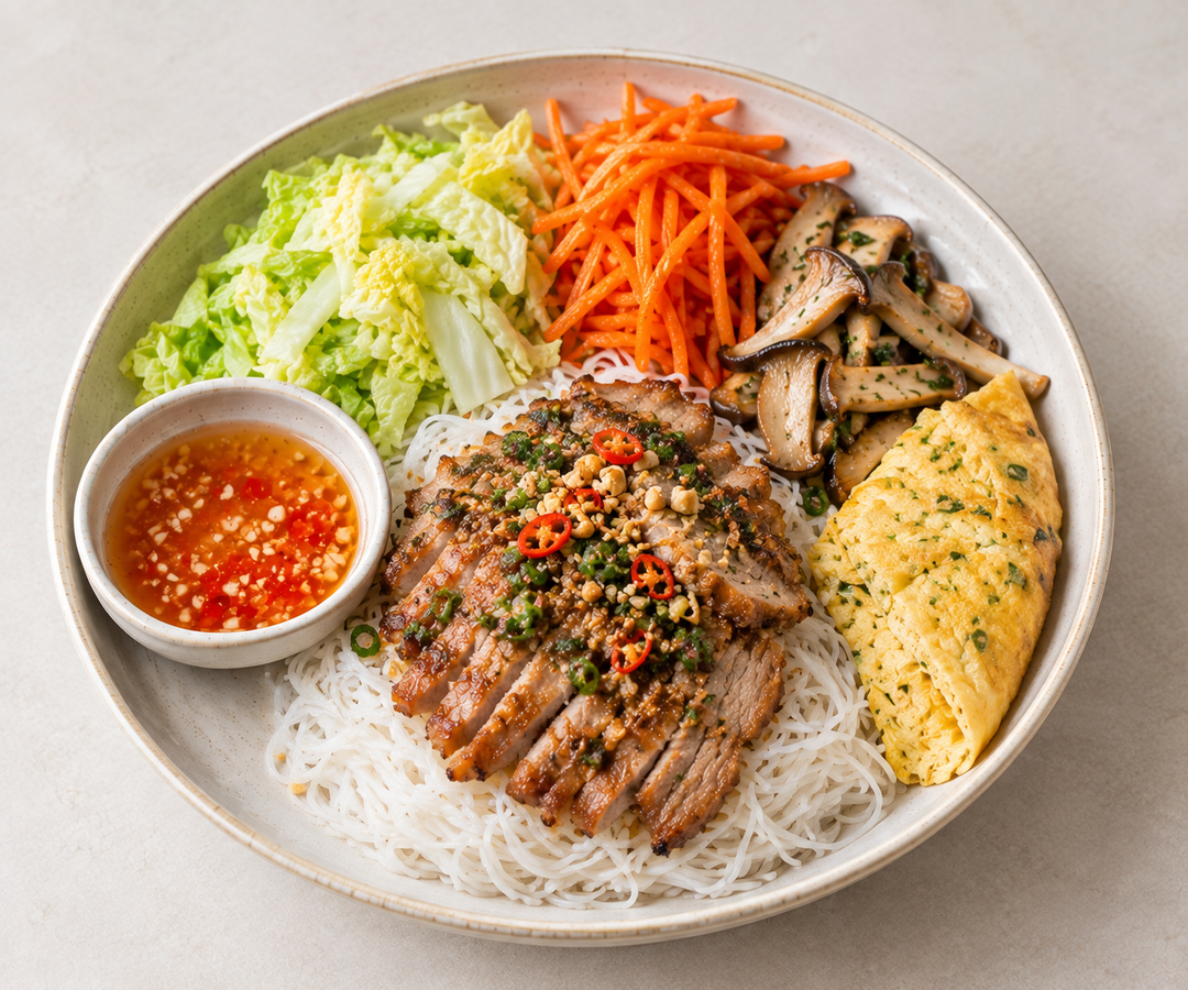 Vietnamese Lemongrass Pork Beehoon (Chilled)