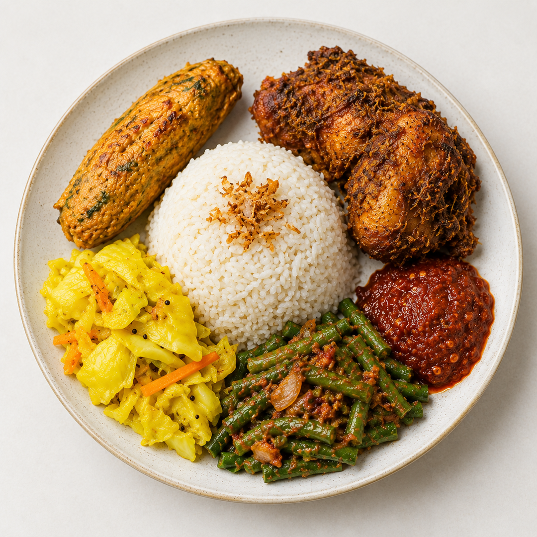 Nasi Lemak Chicken & Otak (Frozen)
