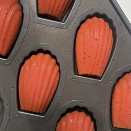 Rose White Chocolate Madeleines