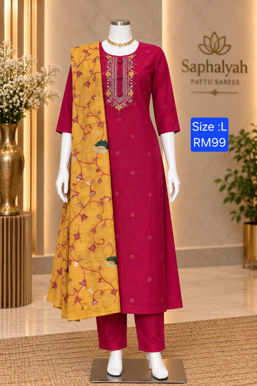 Salwar Readymade Size L