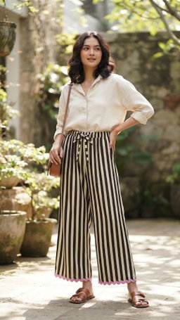 Oursea Alina Kulot Cotton Aurora | Celana Wanita Kulot bahan Katun Aurora Premium 
