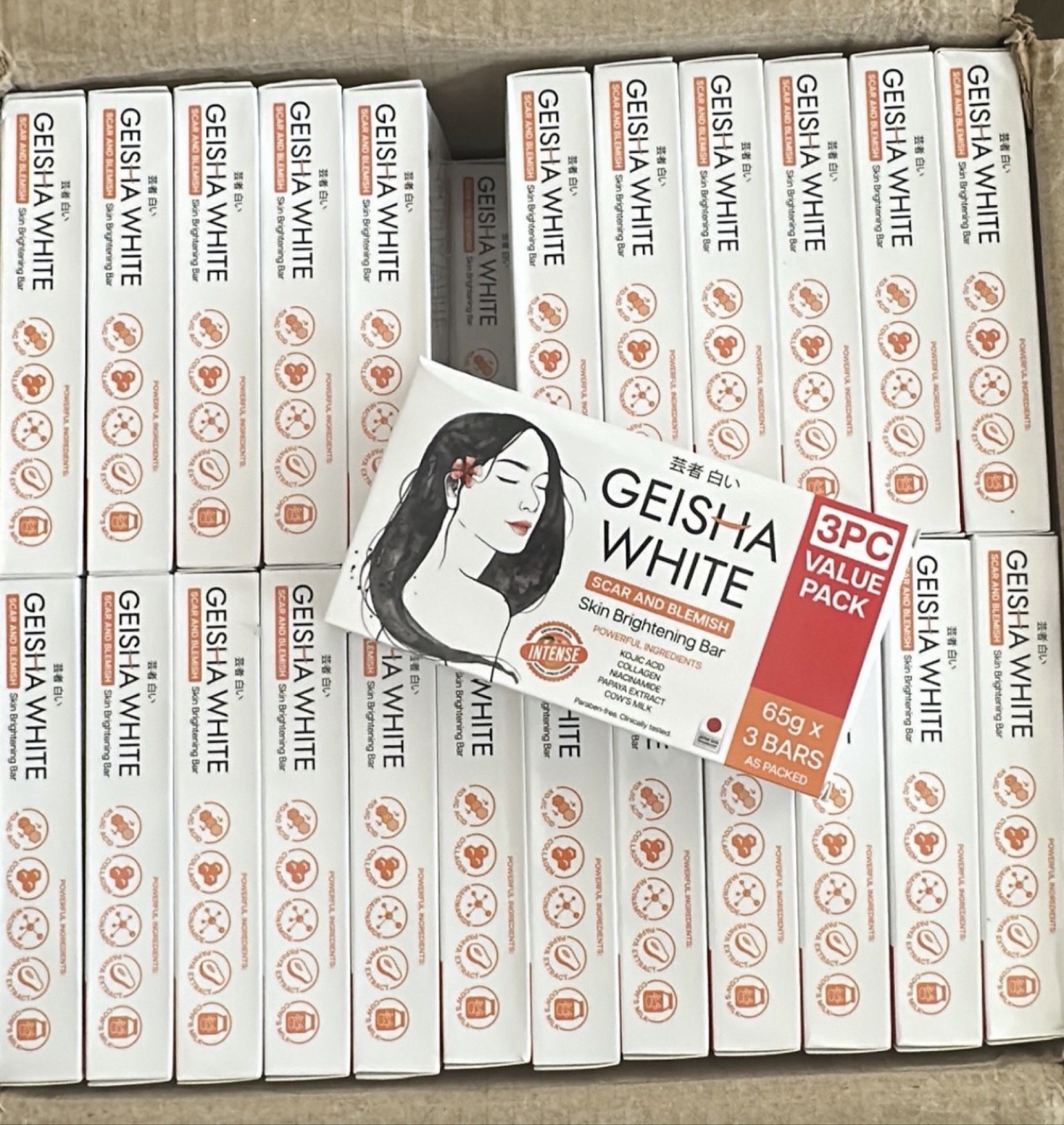 Geisha White intense