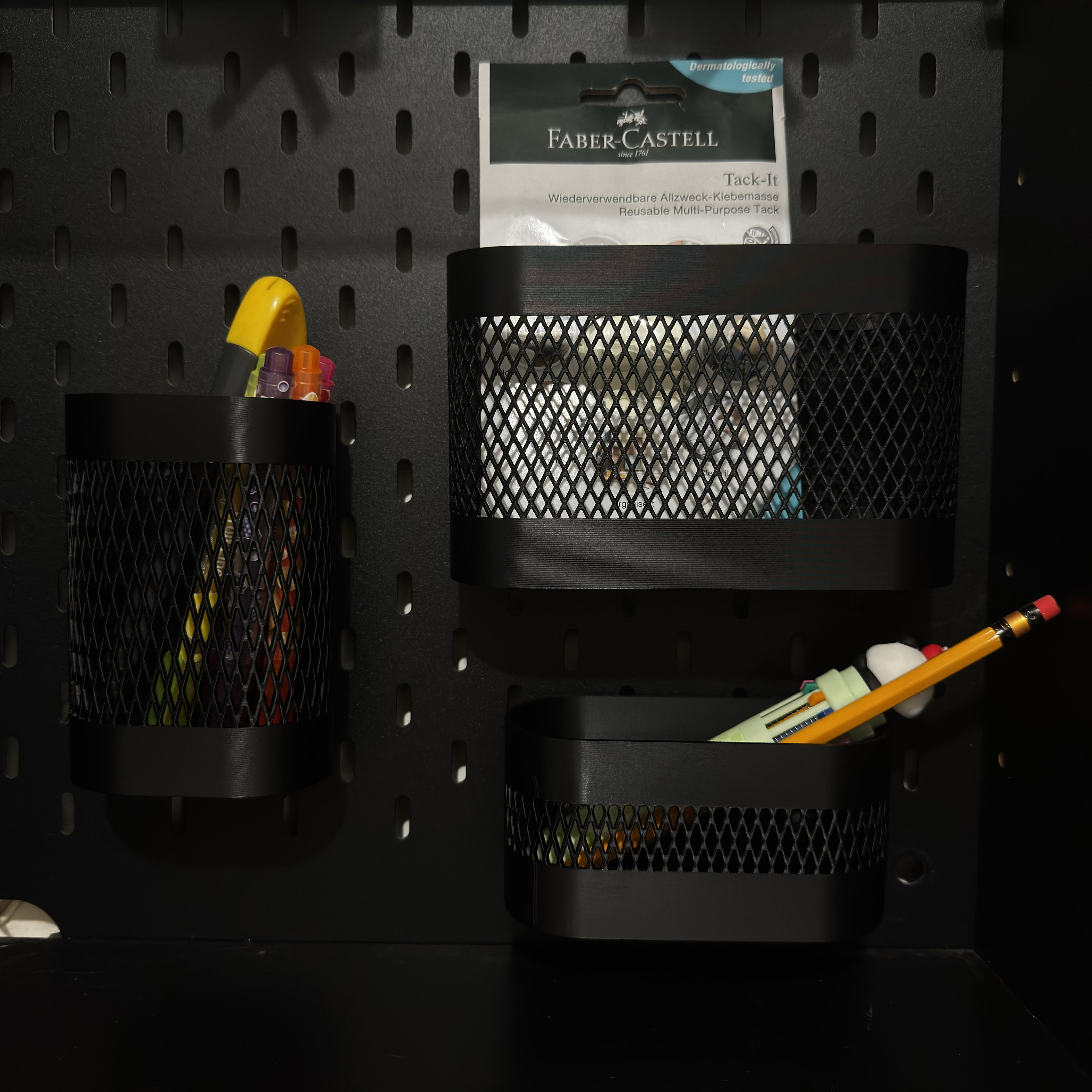 Skadis Container for IKEA Pegboard — Small / Medium / Large
