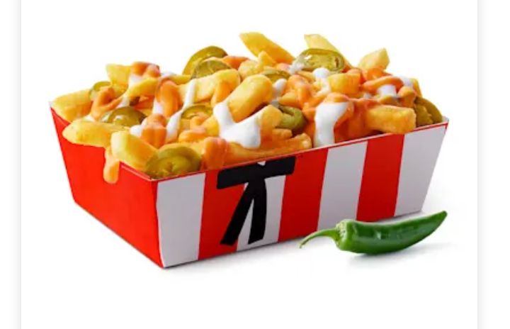 Jalapeno loaded fries 
