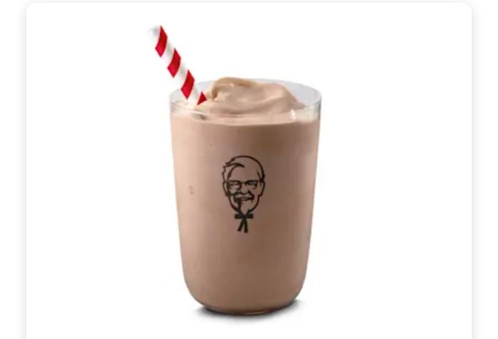 Chocolate milkshake 