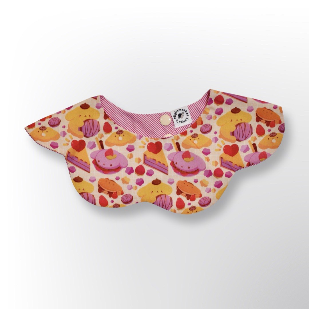 PomPom Sweets Flower Collar_0