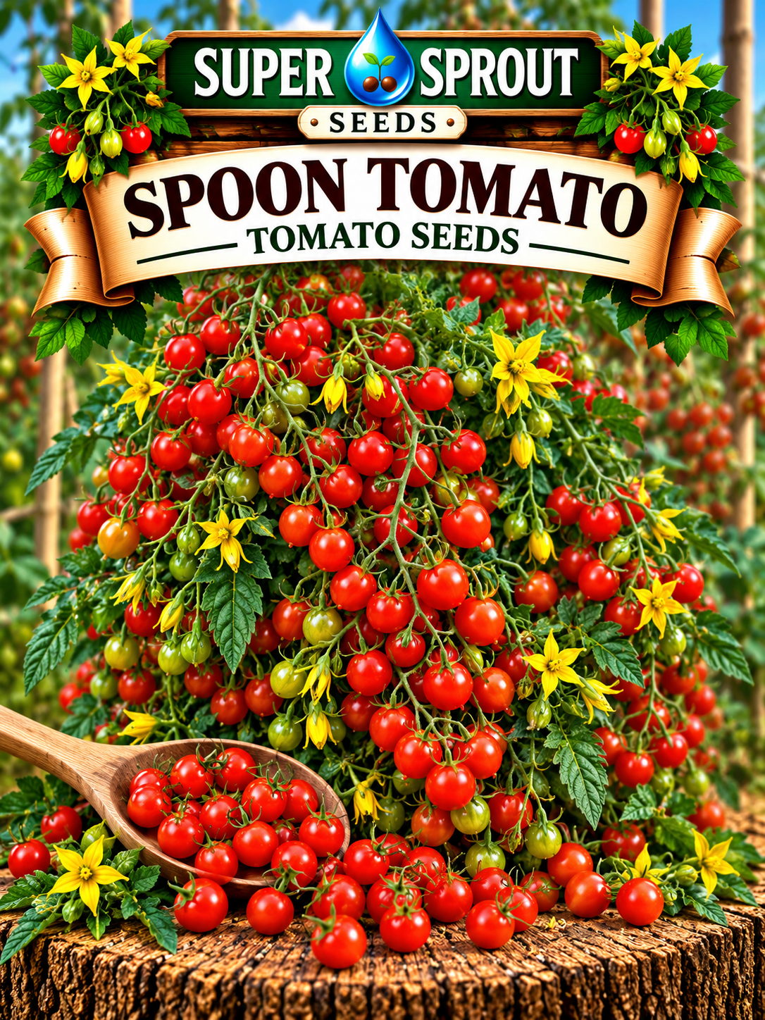 🍅SPOON TOMATO🍅 x 15+ seeds