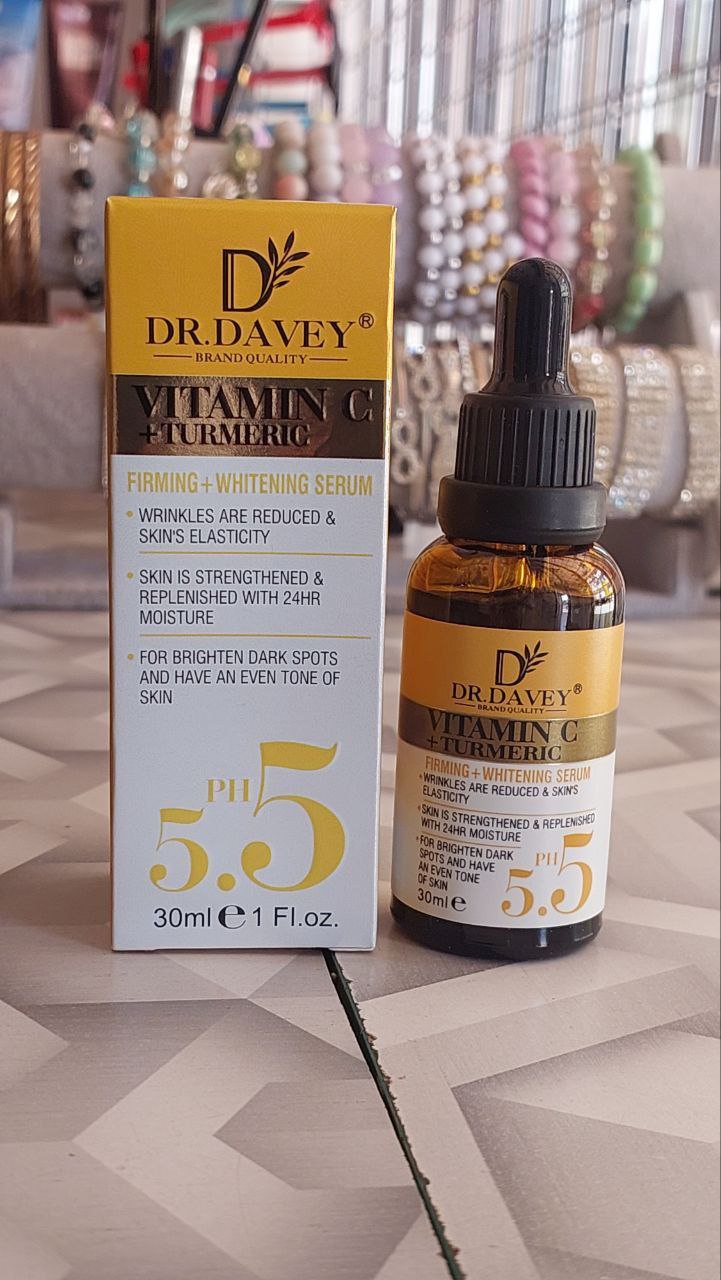 Dr Davey Vitamin C & Turmeric Serum 30ml