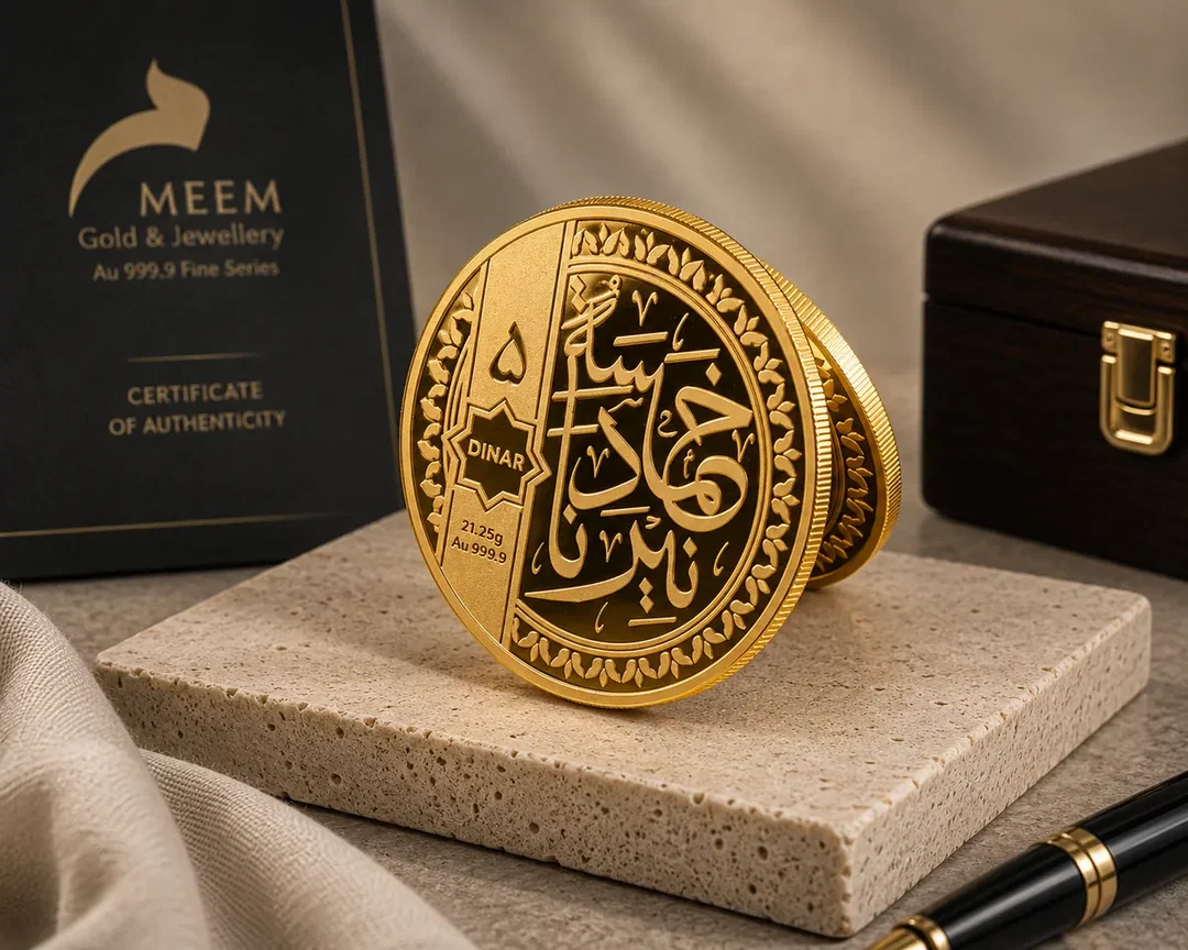 5 Dinar Gold Coin — 21.25 g