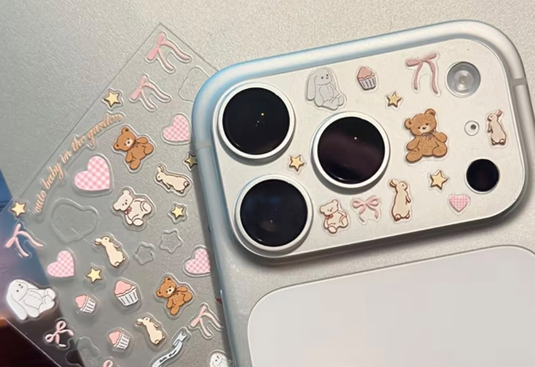 Rabbit Bear Stickers