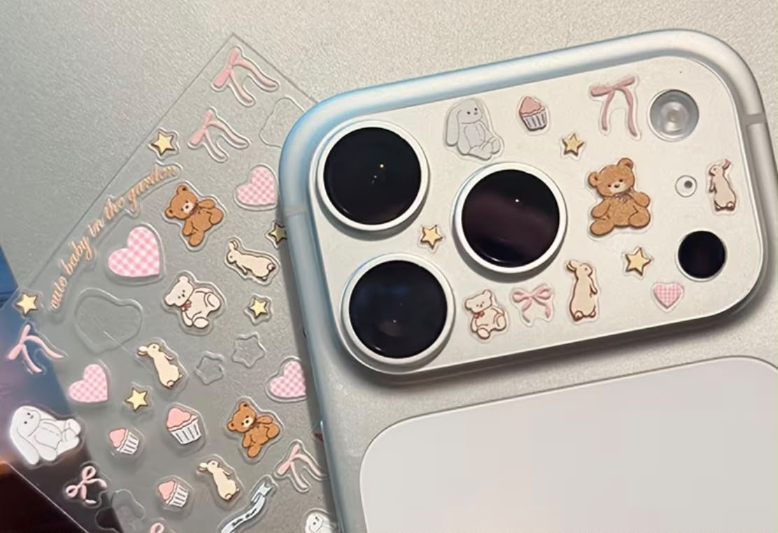 Rabbit Bear Stickers_0