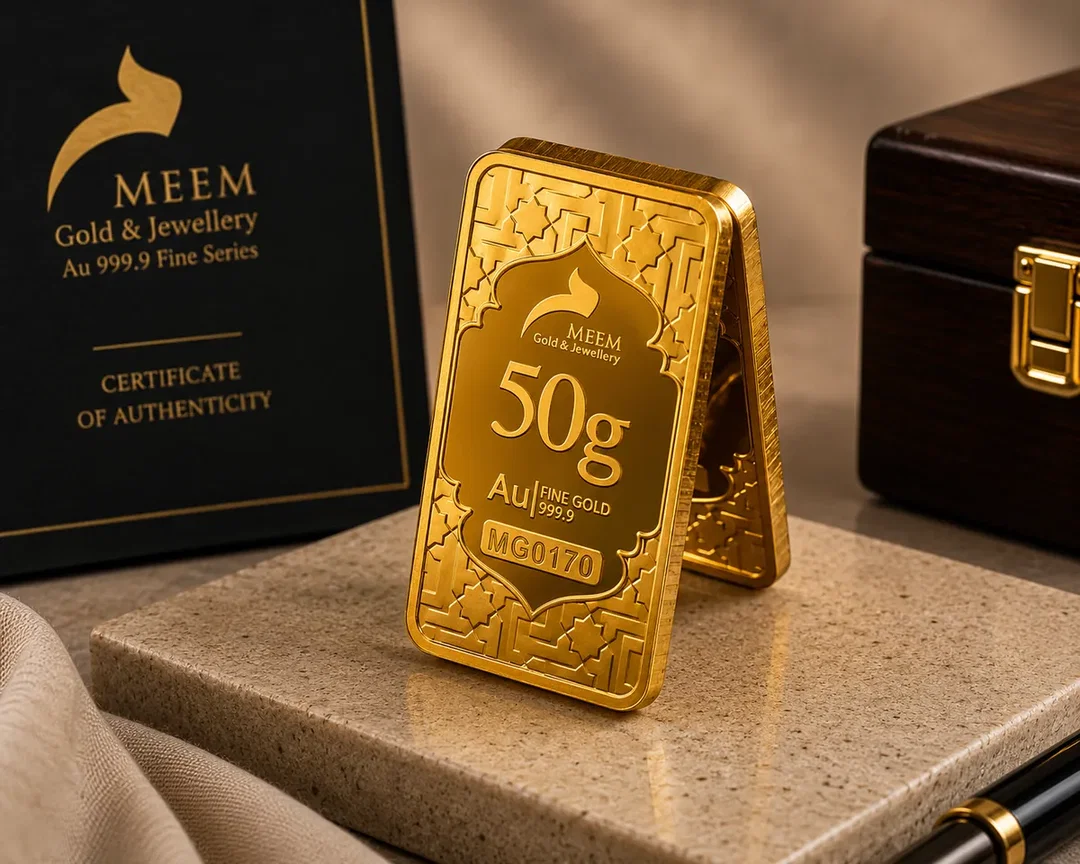 50 Gram Gold Wafer