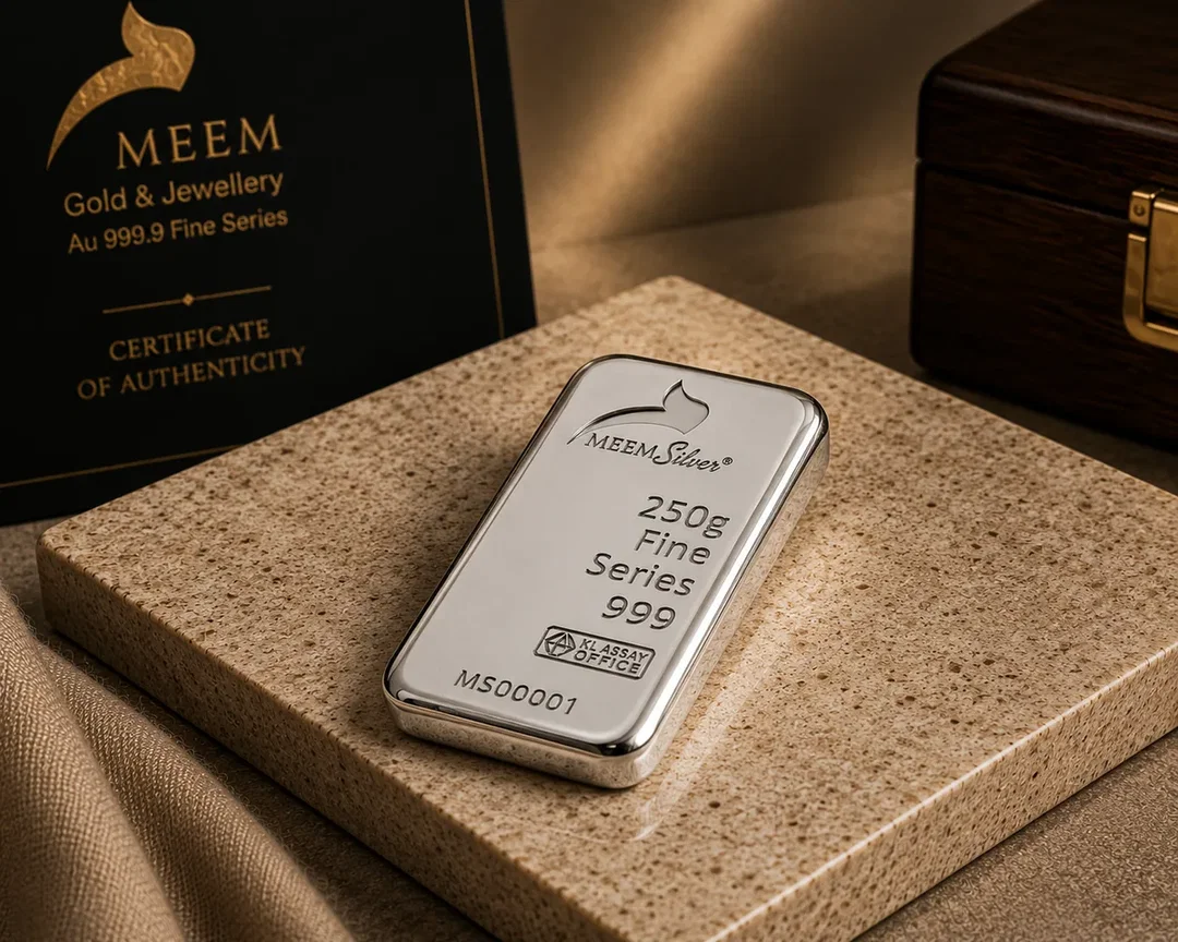250 Gram Silver Wafer — 999 Fine Silver