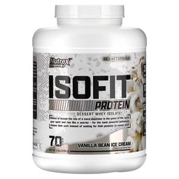 NUTREX ISOFIT 5LBS VANILLA BEAN ICE CREAM