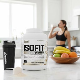 NUTREX ISOFIT 5LBS VANILLA BEAN ICE CREAM