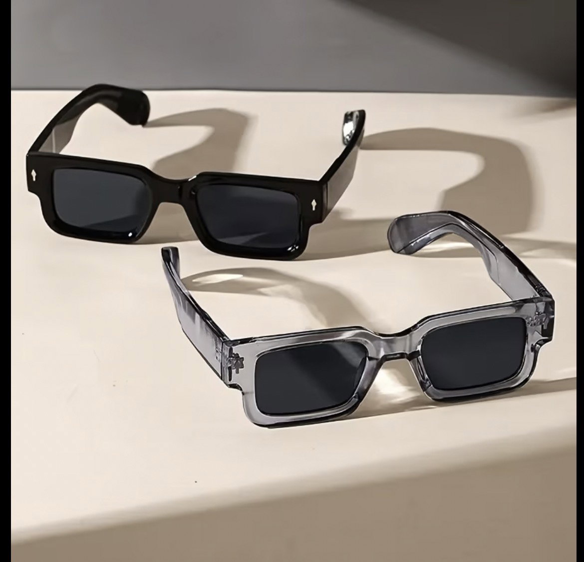Lunettes Unisexe ( Noir , Gris)_0