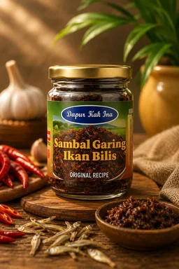 Sambal Garing Ikan Bilis — Dapur Kak Ina