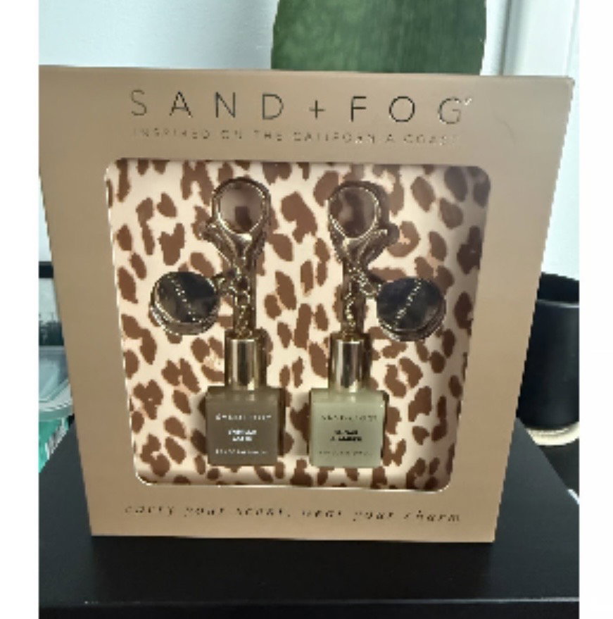 Sand and Fog bag charms and key charm _1