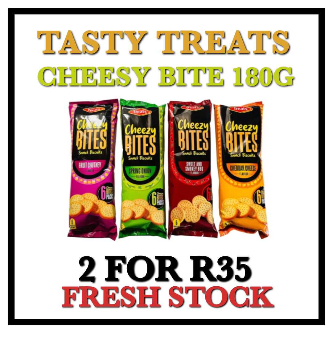 Tasty Treats Cheesy Bites 180g