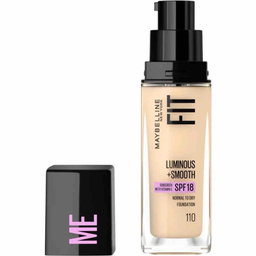 ميبلين فت مي كريم أساس لومينوس + سموث SPF 18 - درجة 110