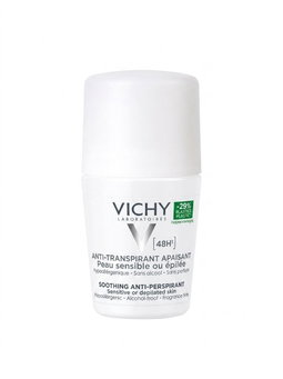 Vichy فيجي رول مزيل تعرق ابيض للبشرة الحساسة 50 مل 