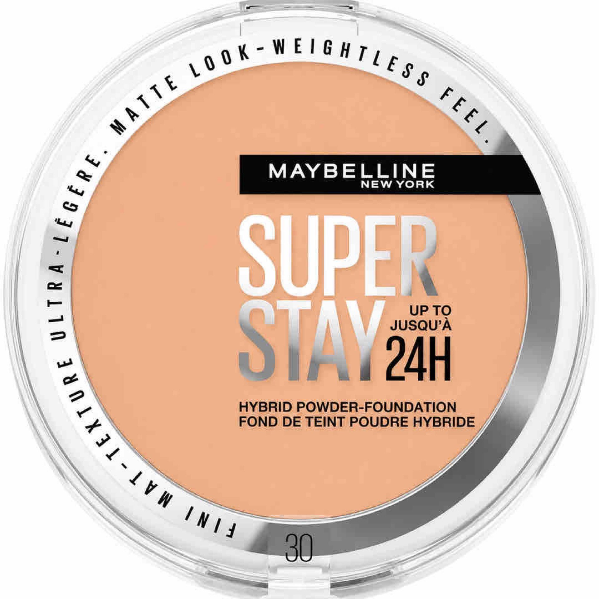 ميبلين نيويورك سوبر ستي بودرة فاونديشن MAYBELLINE NEW YORK SUPER STAY HYBRID POWDER FOUNDATION *30