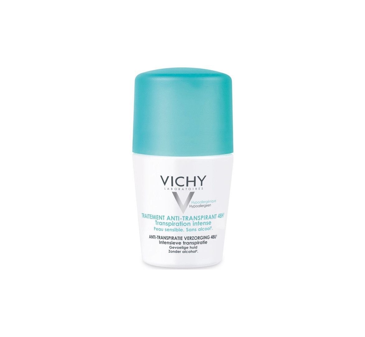 Vichy فيجي رول مضاد تعرق للتعرق الشديد بدون عطر_تركواز 50 مل _0