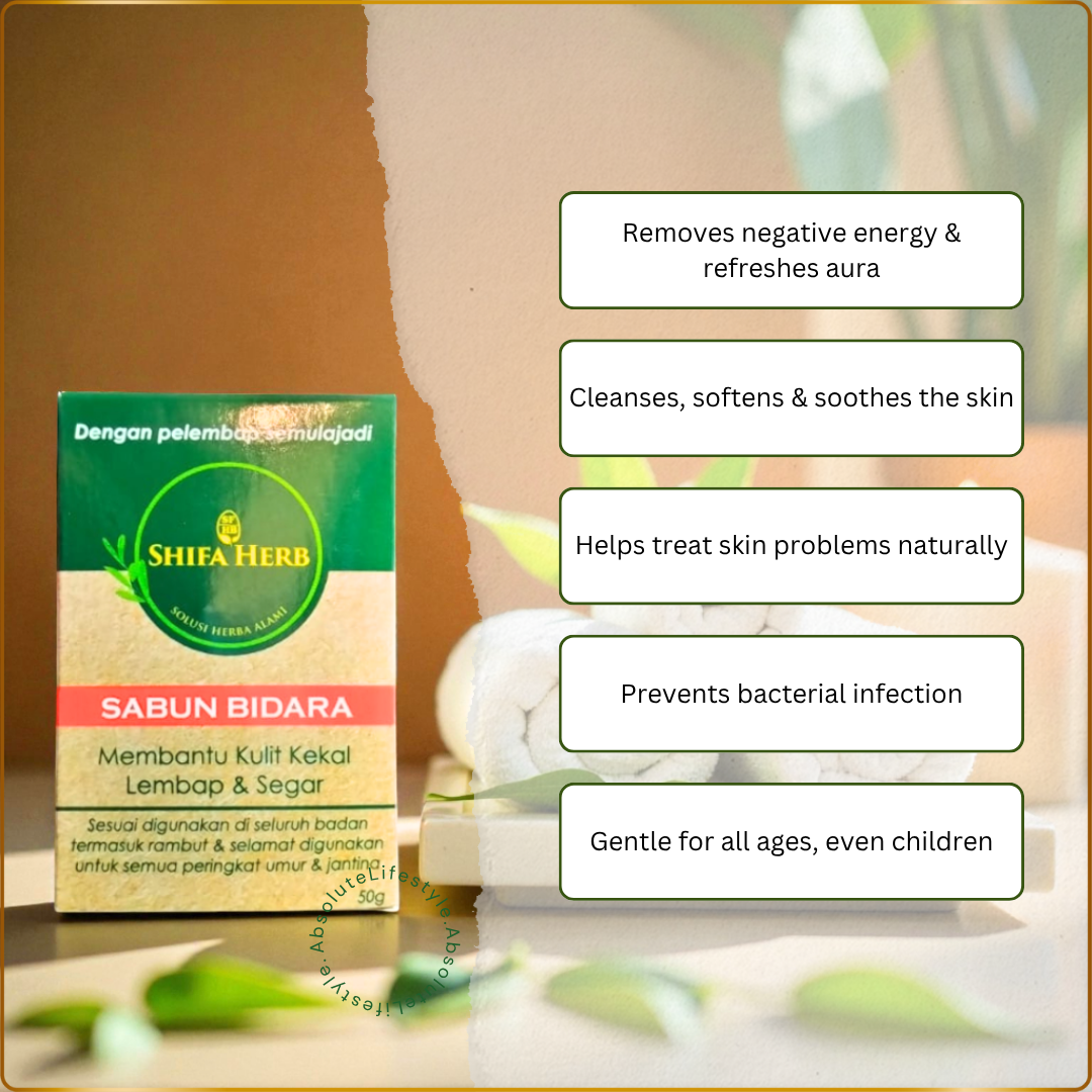 BIDARA Natural Herbal Soap - Skincare, Eczema & Itching Relief_1