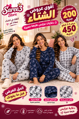 3 دفايات عرايس طباعه 