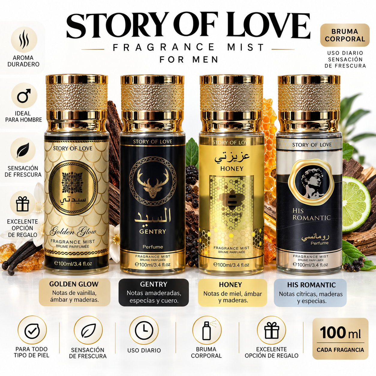 🖤✨ Story of Love – Fragrance Mist for Men 👔🔥_0