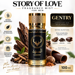 🖤✨ Story of Love – Fragrance Mist for Men 👔🔥