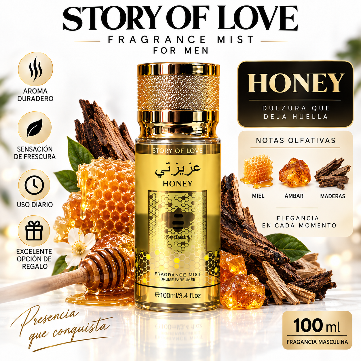 🖤✨ Story of Love – Fragrance Mist for Men 👔🔥_3