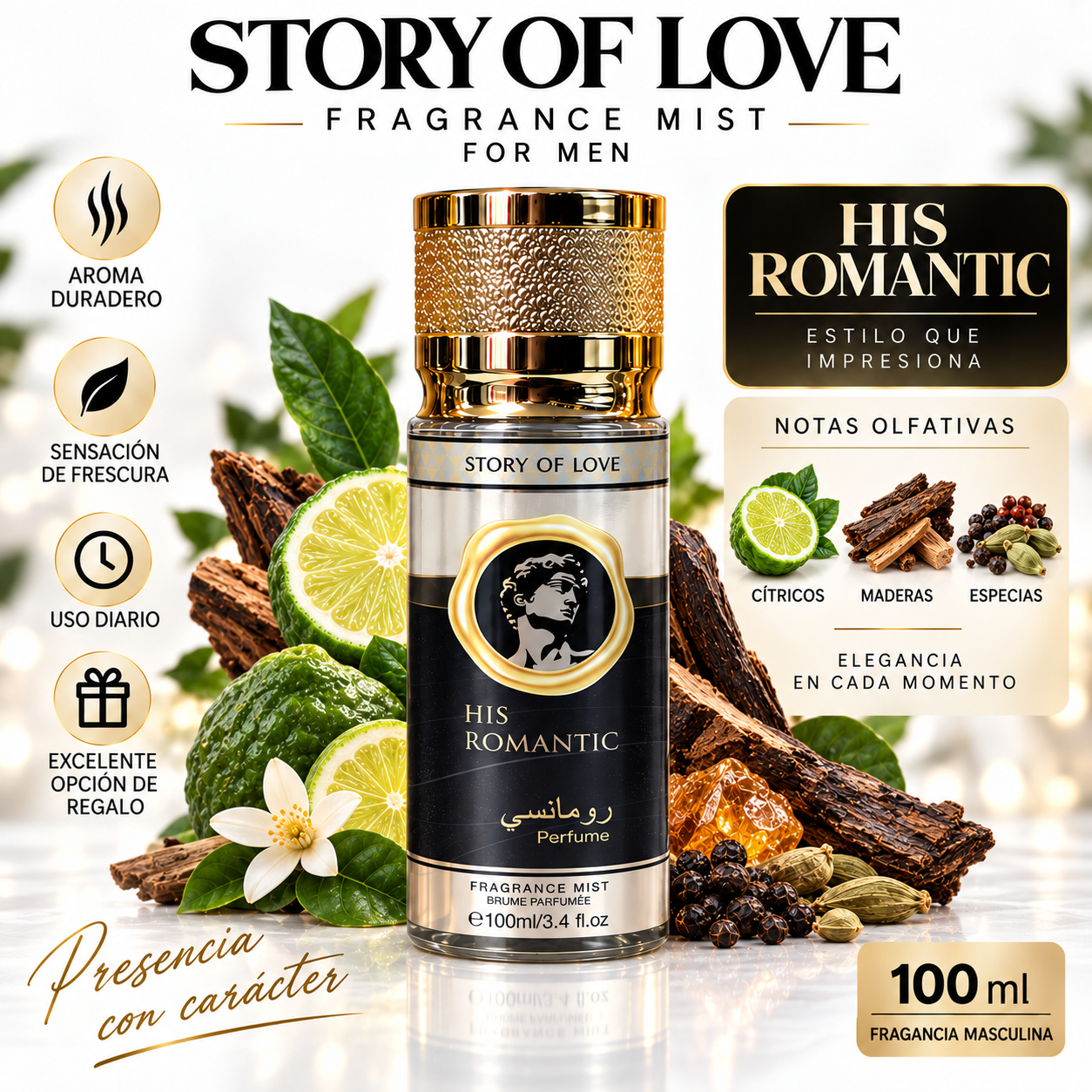🖤✨ Story of Love – Fragrance Mist for Men 👔🔥_4