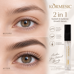 Serum para pestañas y cejas 🌟KORMESIC 2 in 1
