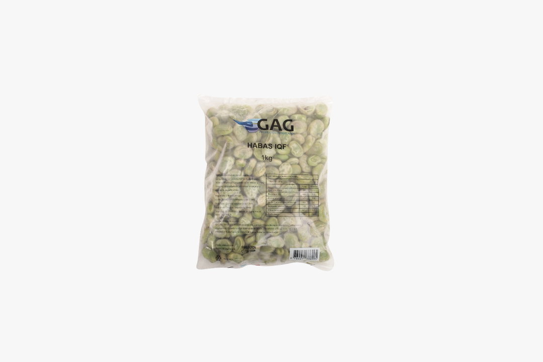 Habas IQF 1kg
