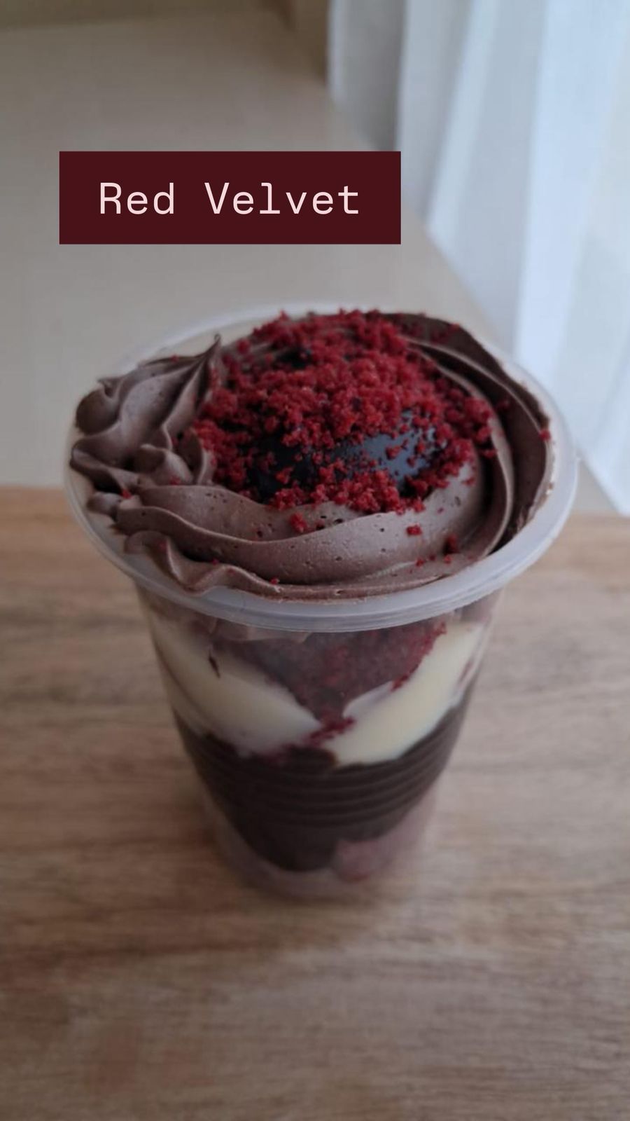 Red Velvet Cake Tub