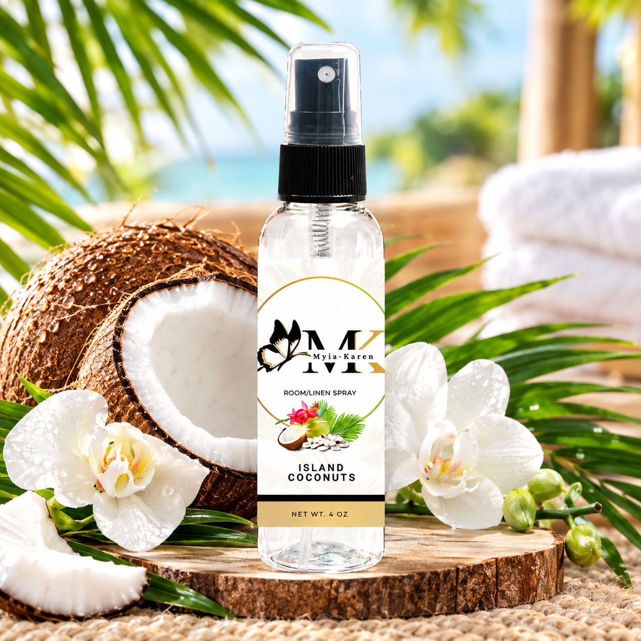 Island Coconuts Room/Linen Spray