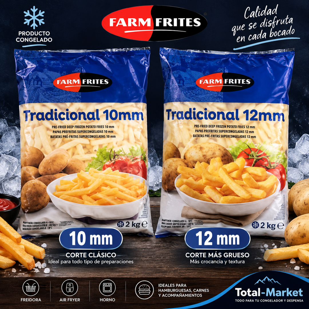 🍟 Papas Fritas Farm Frites 2 kg