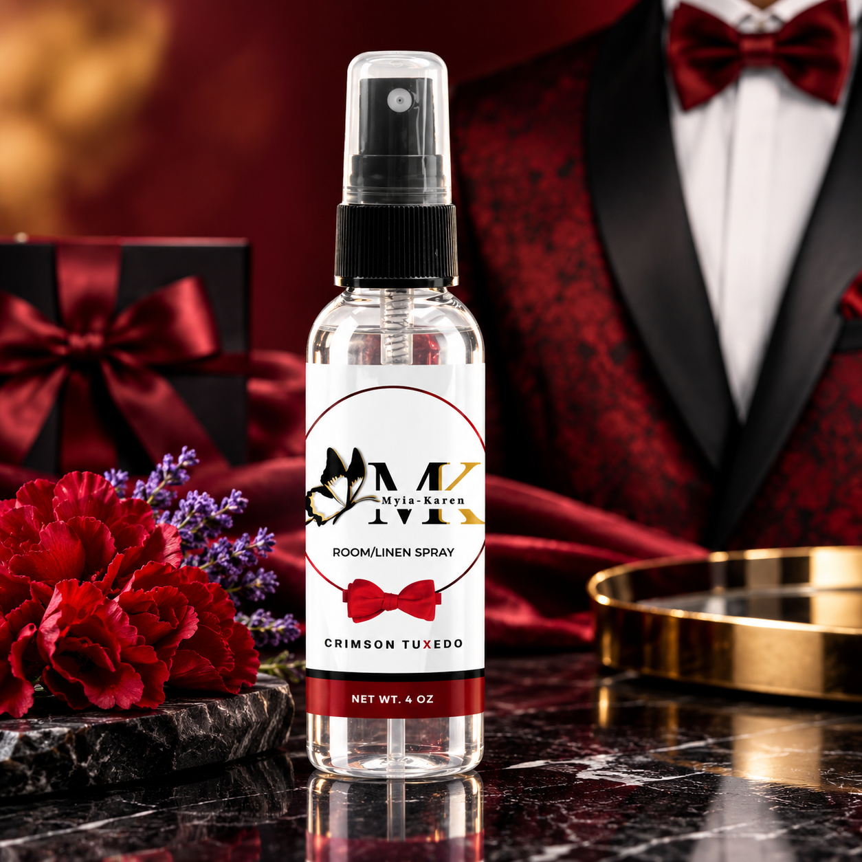 Crimson Tuxedo Room/Linen Spray